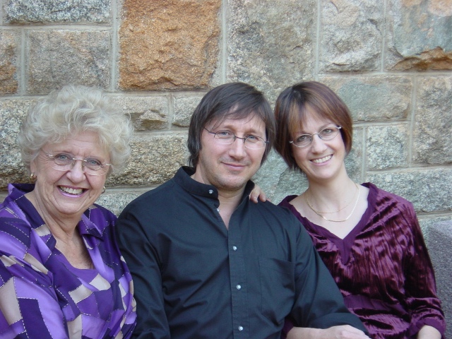 Marian Lewin, Malcolm Nay and Helen Vosloo